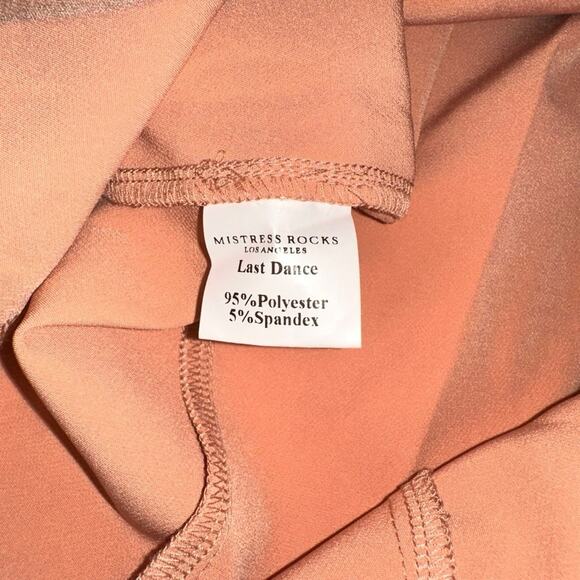 Mistress Rocks Last Dance Long Sleeve Cut Out Side Slit Maxi Dress SMALL - Picture 7 of 10